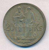 Szlovákia 1941. 20K Ag 'Cirill és Metód' T:2 Patina
Slovakia 1941. 20 Korun Ag 'St. Kyrill And St. Methodius' C:XF Patin - Non Classificati