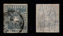 ANTICHI STATI - TOSCANA - 1860 - 20 Cent (20c) Usato - Colla (550) - Otros & Sin Clasificación