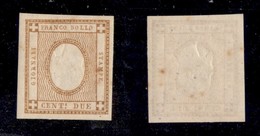 REGNO D'ITALIA - 1862 - Francobollo Sperimentale - 2 Cent (10s) - Testina Capovolta - Gomma Integra - Andere & Zonder Classificatie
