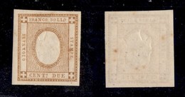 REGNO D'ITALIA - 1862 - Francobollo Sperimentale - 2 Cent (10s) - Testina Capovolta - Gomma Integra - Otros & Sin Clasificación