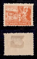 OCCUPAZIONI - FIUME - 1919 - Non Emessi - 3 Corone (60/I) - Dentellato 10 1/2 -gomma Originale (5.000) - Fiume