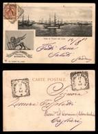 LEVANTE - TRIPOLI DI BARBERIA - 2 Cent Floreale (69-Regno) Su Cartolina Per Cagliari Del 17.8.02 - Europese En Aziatische Kantoren