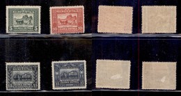 COLONIE - ERITREA - 1910/1914 - Soggetti Africani (34/37) - Serie Completa - Gomma Originale (800) - Andere & Zonder Classificatie