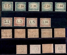 SAN MARINO - 1897 - Segnatasse (1/9) - Serie Completa - Gomma Integra (800) - Other & Unclassified