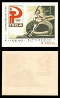 EUROPA - RUSSIA - 1964 - Foglietti - Olimpiadi Tokio (33) - Gomma Integra (300) - Andere & Zonder Classificatie