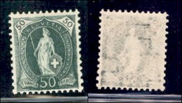 EUROPA - SVIZZERA - 1905 - 50 Cent (78C- Zumstein 90A) - Gomma Integra - Cert. Liniger - Andere & Zonder Classificatie