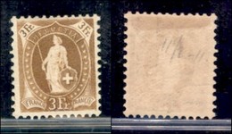 EUROPA - SVIZZERA - 1905 - 1 Franco (80C) - Gomma Originale - Altri & Non Classificati