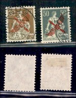 EUROPA - SVIZZERA - 1919/1920 - Posta Aerea (1/2) - Serie Completa Usata - Andere & Zonder Classificatie