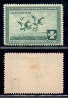 OLTREMARE - STATI UNITI - Dipartimento Agricoltura - 1937 - 1 Dollaro (Scott RW4) - Gomma Originale - Andere & Zonder Classificatie