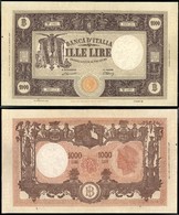 CARTAMONETA - BANCONOTE - 1946 - Italia - 1000 Lire Repubblica - “M” Grande - Einaudi/Urbini - BB - Sonstige & Ohne Zuordnung