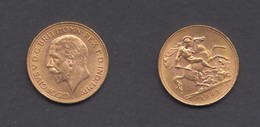 MONETE - MEDAGLIE - 1931 - Sterlina Oro Giorgio V (7,98 Gr) - MB - Cert. AG - Andere & Zonder Classificatie