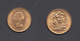 MONETE - MEDAGLIE - 1968 - Sterlina Oro Elisabetta II (7,98 Gr) - MB - Cert. AG - Autres & Non Classés
