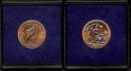 MONETE - MEDAGLIE - 1976 - Sterlina Oro Elisabetta II (7,98 Gr) - SPL - Cert. AG - Other & Unclassified