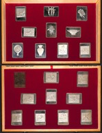 MONETE - MEDAGLIE - La Collezione Segreta Di Pompei N. 868 - Collezione Di 19 Lingotti D’Argento - SPL - Cofanetto Origi - Sonstige & Ohne Zuordnung