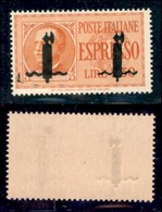 REPUBBLICA SOCIALE - PROVE - SAGGI - 1944 - Saggi - Verona - Soprastampa L In Nero - 2,50 Lire (P2 - Espressi) - Fascio  - Sonstige & Ohne Zuordnung