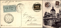 POSTA AEREA  - 1930 (15 Aprile) - Genova (Roma) Ancona - Non Catalogato - Cartolina - Andere & Zonder Classificatie
