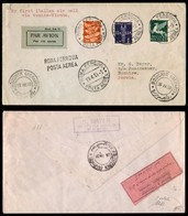 POSTA AEREA  - 1930 (19 Aprile) - Roma Bushire (2139) - Splendido E Raro - 5 Aerogrammi Col Dispaccio - Sonstige & Ohne Zuordnung