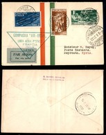 POSTA AEREA  - 1930 (8/12 Agosto) - Genova Beyrouth - Non Catalogato - Other & Unclassified