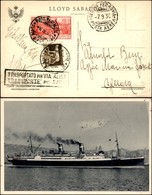 POSTA AEREA  - 1930 (6 Settembre) - Gibilterra Genova (2235) - Cartolina - Other & Unclassified