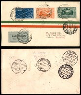 POSTA AEREA  - 1931 (8 Marzo) - Roma Cairo (2320) - 10 Aerogrammi Col Dispaccio - Sonstige & Ohne Zuordnung