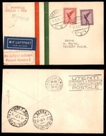 POSTA AEREA  - 1931 (1 Aprile) - Berlino Vaticano (2331) - 40 Aerogrammi Col Dispaccio - Andere & Zonder Classificatie