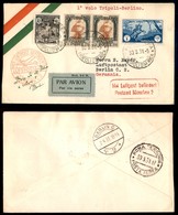 POSTA AEREA  - 1931 (1 Aprile) - Tripoli Berlino (2340) - Pochi Non Danneggiati Nel Crash Tra I 99 Aerogrammi Col Dispac - Other & Unclassified