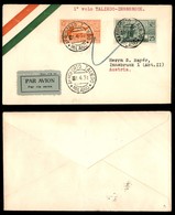 POSTA AEREA  - 1931 (1 Aprile) - Milano (Taliedo) Innsbruck (2349) - 5 Aerogrammi Col Dispaccio - Other & Unclassified