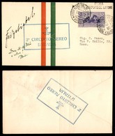 POSTA AEREA  - 1931 (26 Giugno) - Roma - 2° Circuito Aereo (2462) - Autografo Fred Siebel - Raro - Andere & Zonder Classificatie