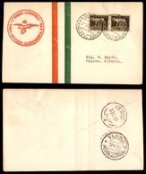 POSTA AEREA  - 1931 (28 Giugno) - Roma Valona (2420) - Pochi Aerogrammi Col Dispaccio - Autres & Non Classés