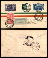 POSTA AEREA  - 1931 (11 Dicembre) - Brindisi Cape Town (2529) - Meno Di 10 Aerogrammi Col Dispaccio - Sonstige & Ohne Zuordnung