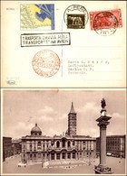 POSTA AEREA  - 1933 (19 Luglio) - Roma Berlino (3032) - Dispaccio Con Varie Affrancature - Autres & Non Classés