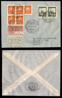 POSTA AEREA  - 1935 (29 Luglio) - Vaticano Marsiglia (3298) - 12 Aerogrammi Col Dispaccio - Sonstige & Ohne Zuordnung