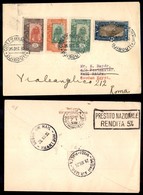 POSTA AEREA  - 1935 (26 Dicembre) - Djibouti Sollum (3514) - 10 Aerogrammi - Dispaccio Con Affrancature Diverse - Sonstige & Ohne Zuordnung