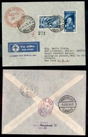 POSTA AEREA  - 1936 (4/5 Maggio) - Zeppelin - Roma New York - Affrancature Varie - Sonstige & Ohne Zuordnung