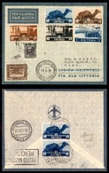 POSTA AEREA  - 1936 (18 Maggio) - Addis Abeba Roma (3562) - Affrancatura Fronte Retro - 5 Aerogrammi Col Dispaccio (RR M - Other & Unclassified