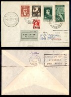 POSTA AEREA  - 1937 (7 Aprile) - Vaticano Parigi (3642) - 44 Aerogrammi Col Dispaccio - Andere & Zonder Classificatie