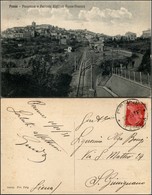 CARTOLINE - REGIONALISMO-ABRUZZO - Penne (PE), Panorama E Ferrovia Elettrica Penne-Pescara Viaggiata 1931 - Andere & Zonder Classificatie