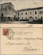 CARTOLINE - REGIONALISMO-EMILIA ROMAGNA - Lugo (RA), Caserma S. Domenico Viaggiata 1905 - Autres & Non Classés