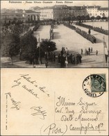 CARTOLINE - REGIONALISMO-FRIULI VENEZIA GIULIA - Palmanova (UD), P.zza V.E: Rivista Militare Viaggiata 1918 - Andere & Zonder Classificatie