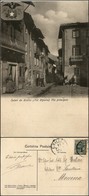 CARTOLINE - REGIONALISMO-PIEMONTE - Exilles (TO), Via Principale Animata Viaggiata 1907 - Other & Unclassified