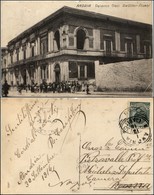 CARTOLINE - REGIONALISMO-PUGLIA - Andria (BT), Palazzo Ceci Animatissima Viaggiata 1916 - Altri & Non Classificati