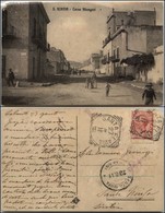 CARTOLINE - REGIONALISMO-SICILIA - S. Flavia (PA), Corso Filangeri Animata Viaggiata 1911 Usura Ang. Alto Sx - Autres & Non Classés