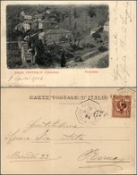 CARTOLINE - REGIONALISMO-TOSCANA - Badia Prataglia (AR), Panorama Viaggiata 1904 - Autres & Non Classés