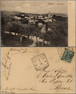 CARTOLINE - REGIONALISMO-TOSCANA - Pastina (PI), Panorama, Annullo Di Valore Viaggiata 1913 - Andere & Zonder Classificatie