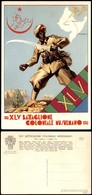 CARTOLINE - MILITARI - XLV Battaglione Coloniale Mussulmano - Illustratore D'Ercoli - Nuova FG - Non Classés