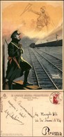 CARTOLINE - MILITARI - Milizia Ferroviaria - XI Legione Enrico Toti - Illustratore Ferrari - Viaggiata 1939 FG - Non Classés