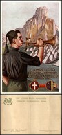 CARTOLINE - MILITARI - Milizia D'Avanguardia - 245° Legione Campeggio "Principe Di Piemonte" 1929 - Illustratore Grilli  - Zonder Classificatie