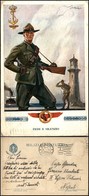 CARTOLINE - MILITARI - Milizia Portuaria - Illustratore Pisani - Viaggiata 7.2.1930 - Francobollo Asportato (100) - Non Classés