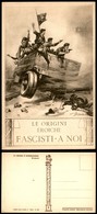 CARTOLINE - MILITARI - MVSN - Serie Fauno - "Le Origini Eroiche" - Illustratore Pisani - N1 - Nuova (30) - Non Classés