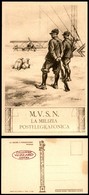 CARTOLINE - MILITARI - MVSN - Serie Fauno - "La Milizia Postelegrafica" - Illustratore Pisani - N6 - Nuova (30) - Non Classés